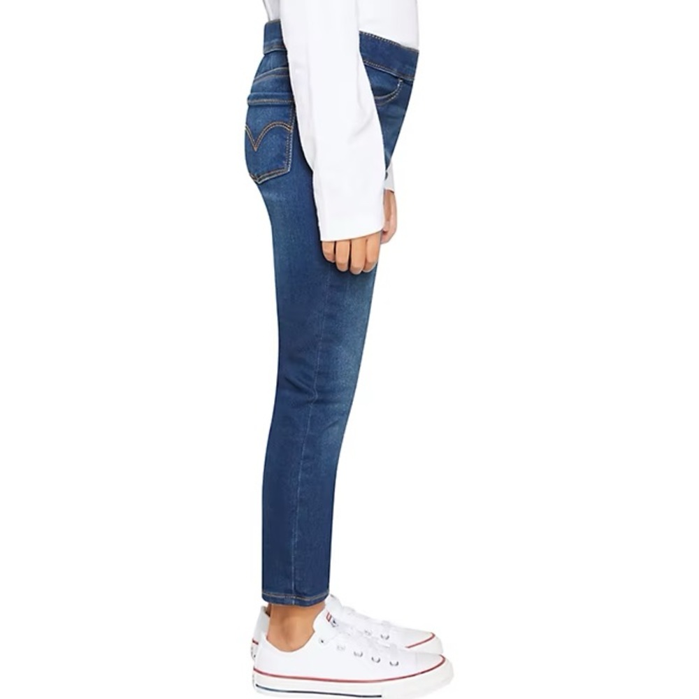 💗 Girls LEVI’S jeans Sz 12 denim jeggings EUC - Picture 4 of 11